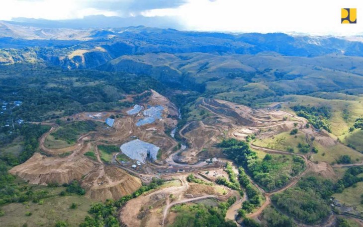 Pembangunan bendungan Mbay di Kabupaten Nagekeo Provinsi NTT