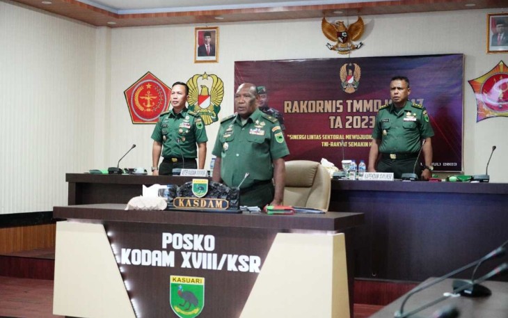 Kasdam XVIII Kasuari Brigjen TNI Yusuf Ragainaga 