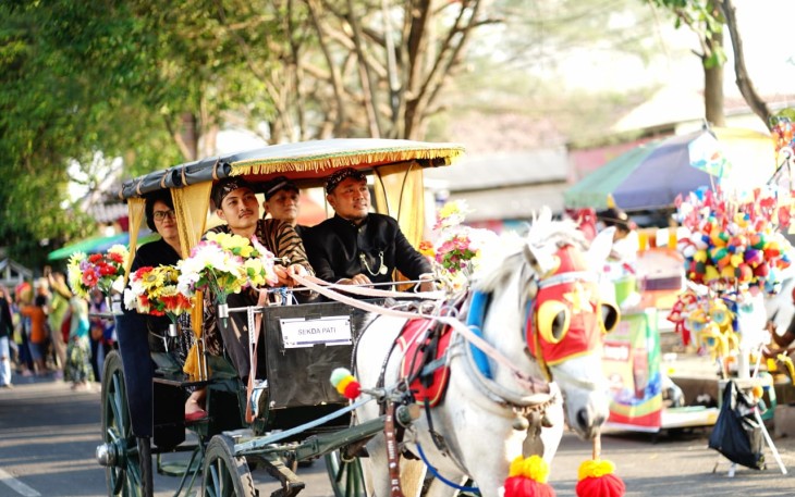 Kirab Napak Tilas Ki Ageng Penjawi di Pati