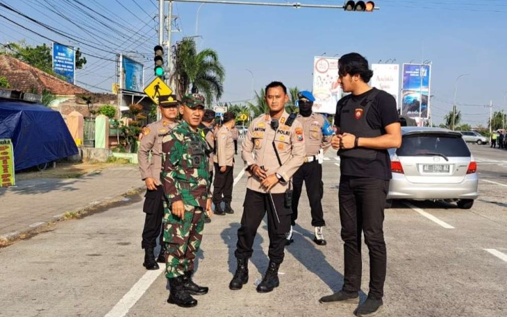 Danrem 081/DSJ Kolonel Inf H. Sugiyono pantau kondusifitas wilayah 