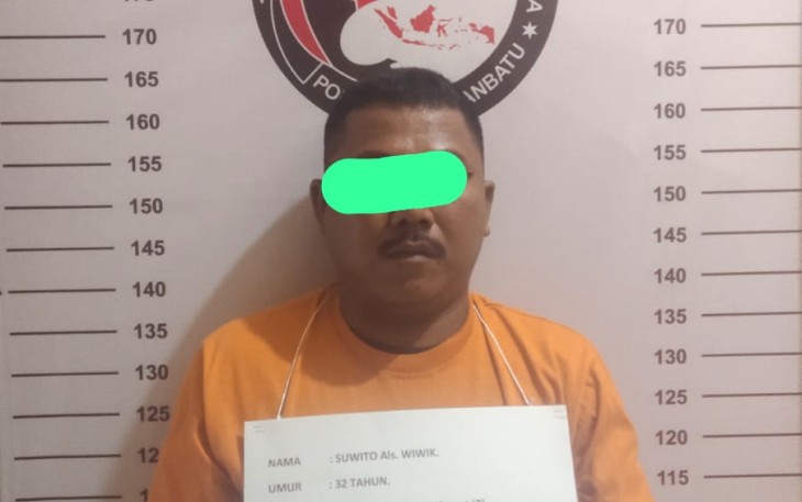 Tersangka S Pengedar Sabu Kualuh Ledong 