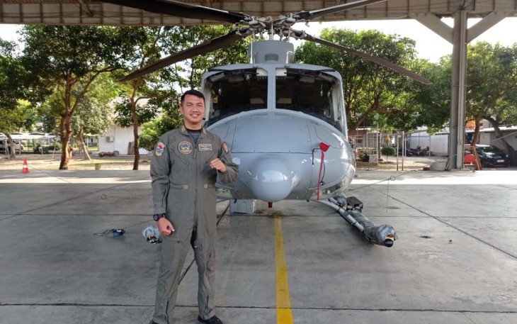 Lettu M. Langgeng Prakoso Captain Pilot NBell-421 