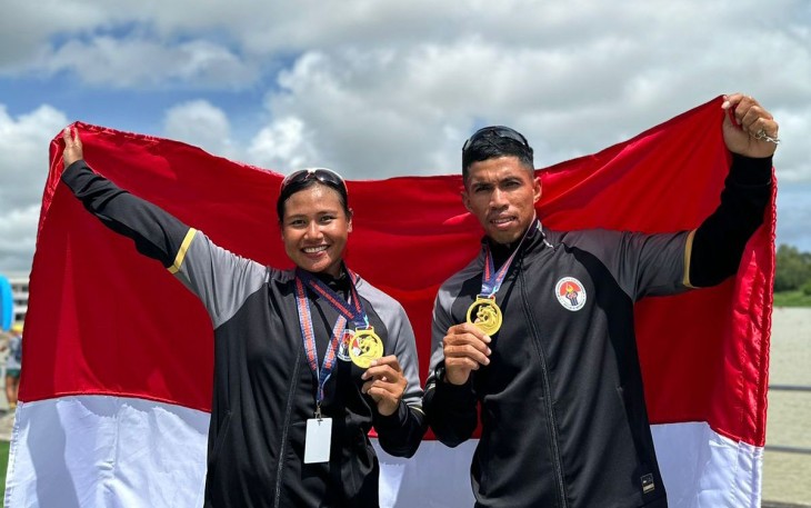 Atlet Dayung Kolinlamil Raih Medali Emas di Thailand, Selasa (8/8)