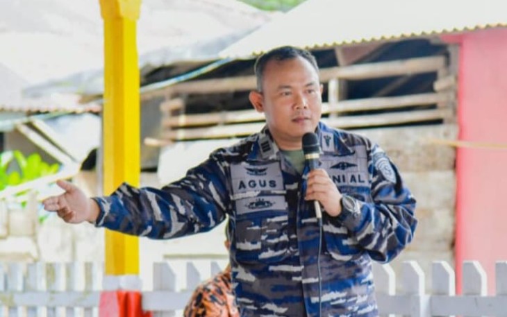Kadispen Lantamal IX/Ambon Kapten Laut (P) Agus Wijaya