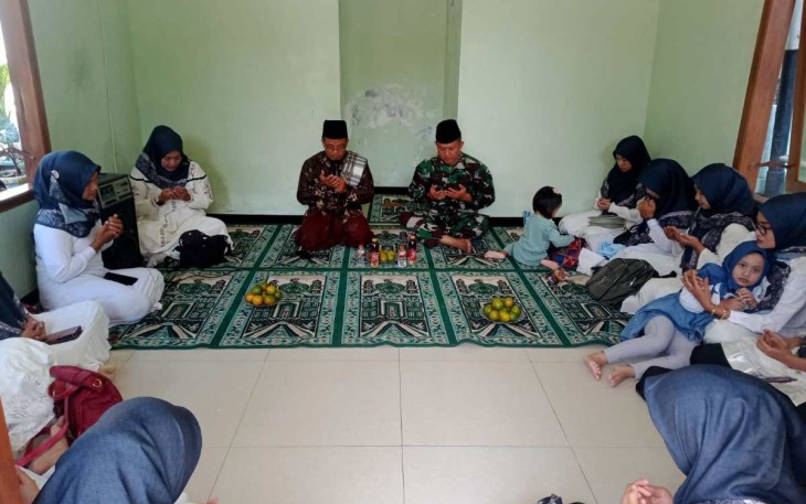 Pengajian Rutin Jum'at Legi Koramil 01 Kota Jombang, Jum'at (22/9)