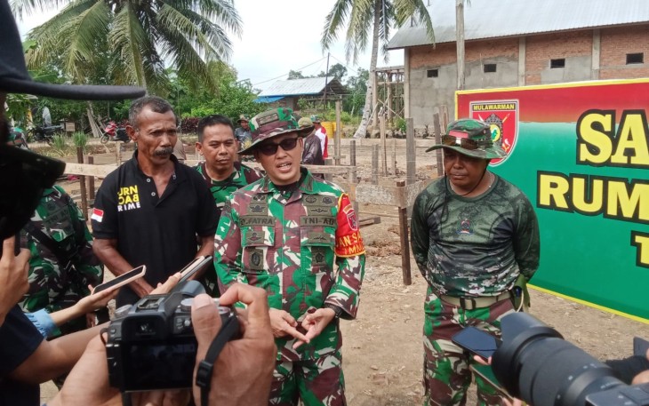 Komandan Kodim 0902/Berau Letkol Inf Dony Fatra, SE 
