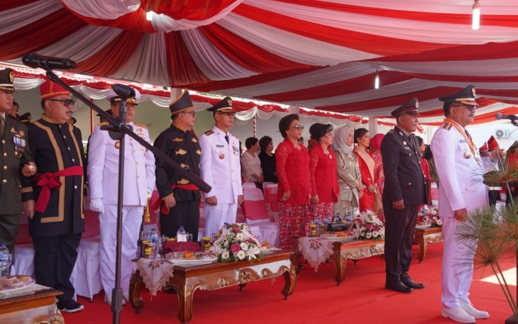 Wali Kota Bitung Pimpin Upacara HUT Kota Bitung ke-33  