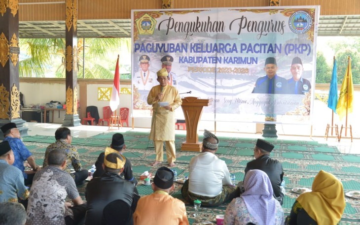 Gubernur Ansar Hadiri Pelantikan Paguyuban Keluarga Pacitan Karimun 