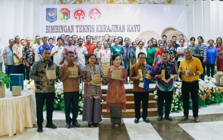Bimtek UMK Kerajinan Bernilai Ekonomi di Kabupaten Belu, NTT