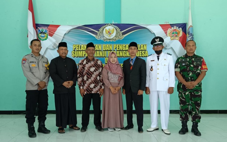 Pelantikan Dan Pengambilan Sumpah Sekertaris Desa Wilayah Binaan 