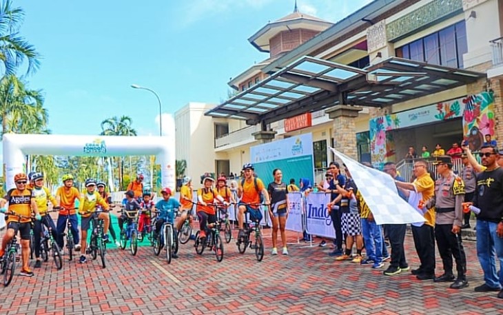 Kegiatan Bersepeda Charity Ride Digelar bagi Anak-anak Pulau Bintan 