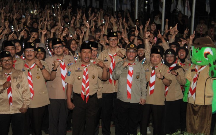 Dandim 0806/Trenggalek Hadiri Pembukaan Raimuna Daerah Jawa Timur ke- XIV Tahun 2023