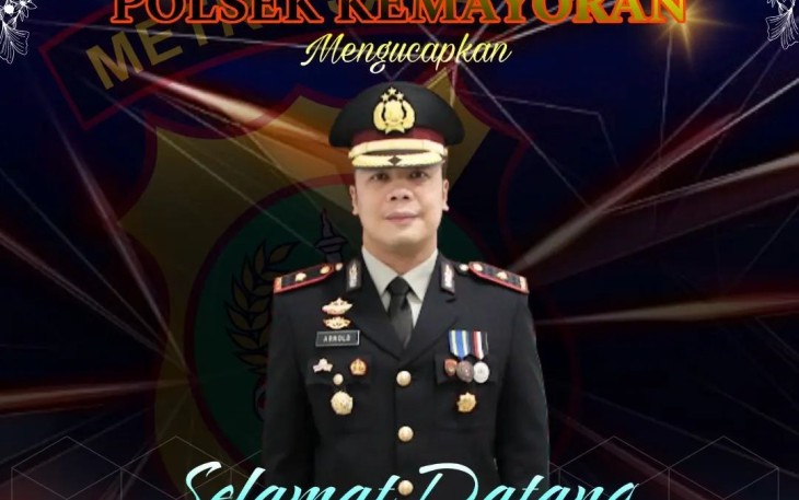 Kapolsek Kemayoran KOMPOL Arnold Julius Simanjuntak 