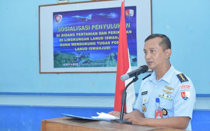 Kadispotdirga Lanud Iswahjudi Letkol Tek Sri Harjanto 