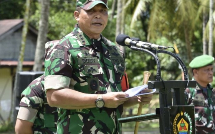 Danrem 023 KS Kolonel Inf Dodi Triwinarto 