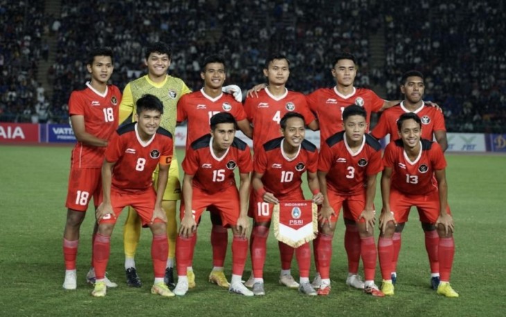 Tim U-22 Indonesia jelang laga Kamboja, Rabu (10/5)
