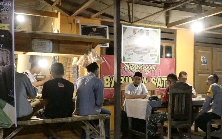 Angkringan Babinsa Koramil 08/Baron Nganjuk, Jawa Timur 