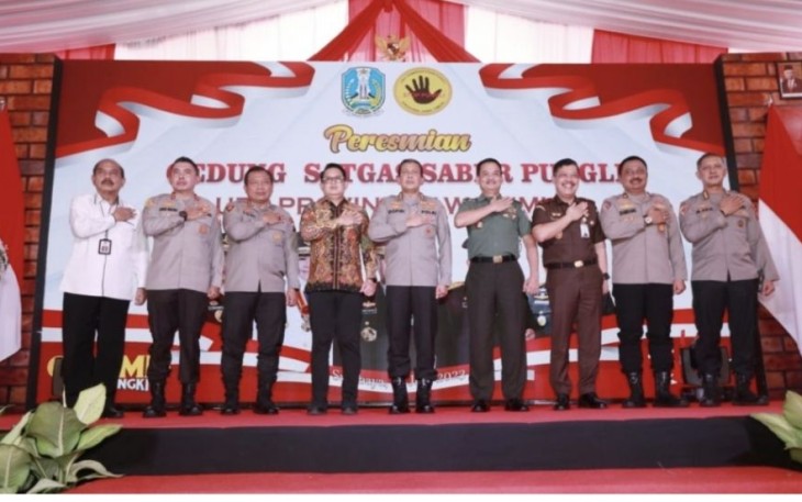 Peresmian Gedung Satgas Saber Pungli UPP Jawa Timur
