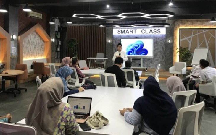 Kunjungan BDK Palembang ke Pusdiklat Ciputat, Senin (31/7)