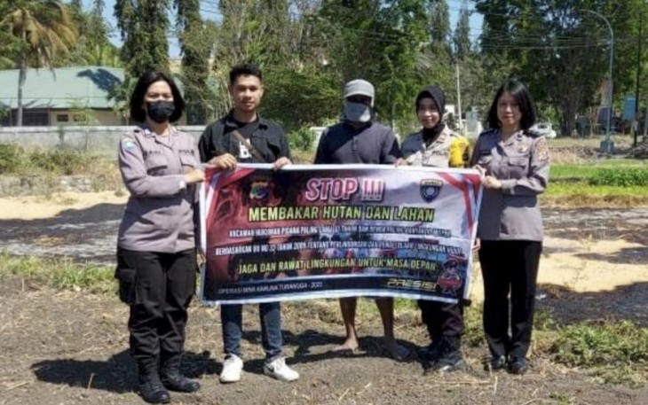 Sosialisasi Stop Membakar Hutan dan Lahan di Kota Kupang, Jum'at (1/9)