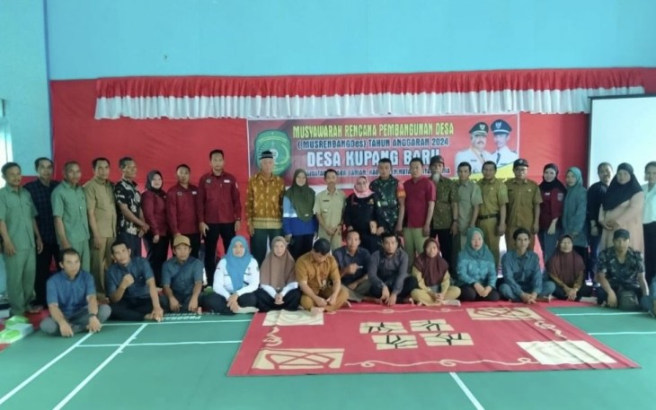 Musrenbangdes wilayah desa binaan Kupang Baru, Rabu (27/9)