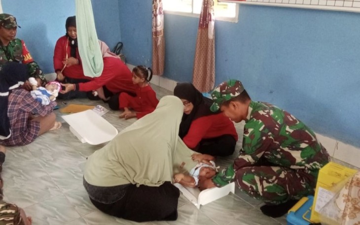 Posyandu Srikandi wilayah kampung Melati Jaya 