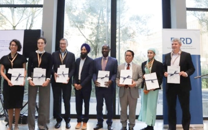 Dirjen Bimas Islam Kamaruddin Amin pada International Partnership on Religion and Sustainable Development (PaRD) 2023, di Berlin German