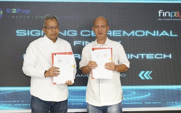 Penandatanganan Kerja Sama Finnet dengan E2Pay Razer
