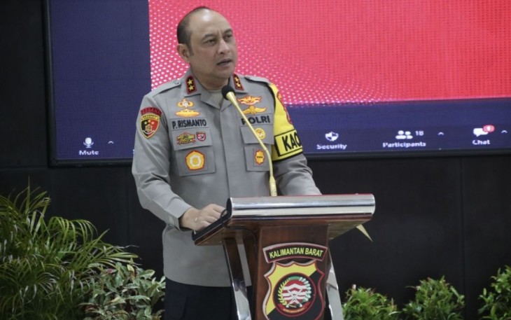 Kapolda Kalbar Irjen Pol Pipit Rismanto 