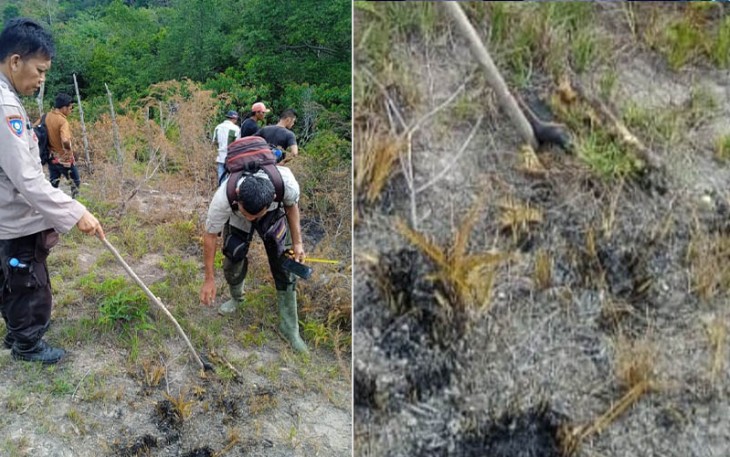 BBKSDA saat Tinjau Lokasi Raibnya Ternak Warga di Tapsel
