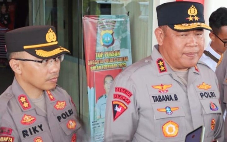 Kapolda Kepri saat Kunker ke Polres Bintan