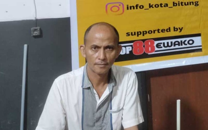 Ketua Koperasi Nelayan JPKP Kota Bitung, Julius Rolly Hengkengbala