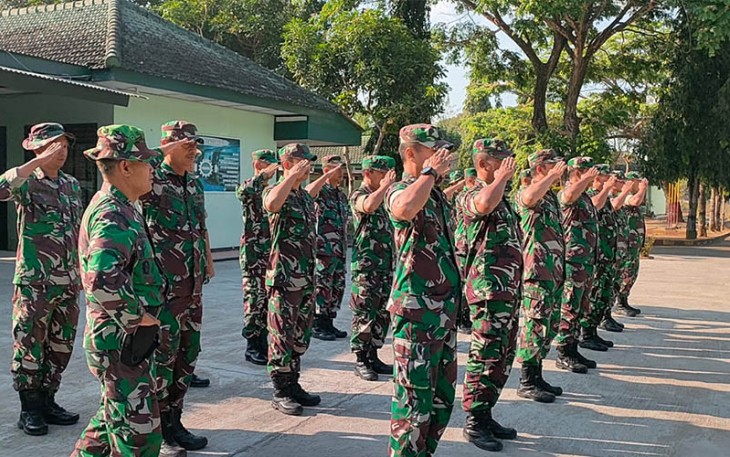 Kodim 0801/Pacitan Protapkan Latihan PBB dan Defile