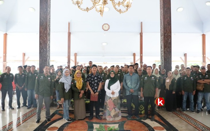 Bupati Blitar Rini Syarifah Hadiri Rakor Pendamping Desa Lintas Kabupaten (Foto : Faisal NR / Klikwarta.com)