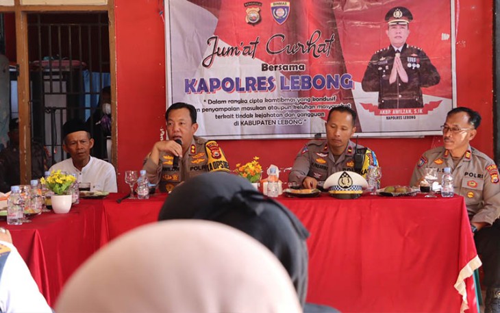 Jumat Curhat Polres Lebong