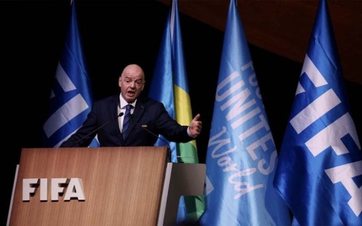 Presiden FIFA Gianni Infantino 