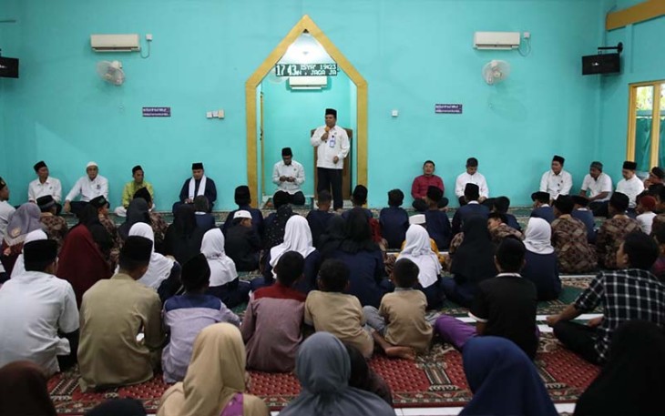 BP Batam saat Safari Ramadhan Perdana di Masjid Hidayatullah yang berlokasi di Rusun Batu Ampar, Senin (27/3/2023) sore.