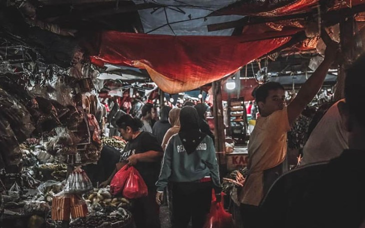 Suasana Pasar Kemiri Muka (Foto: Muhamad Abiet F)