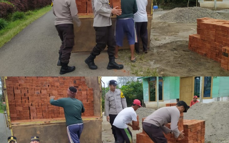 Polsek Sindang Dataran bantu Aktivitas Masyarakat