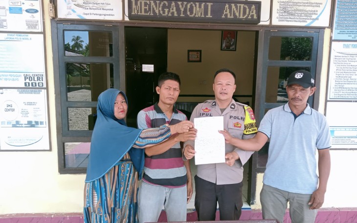 Bhabinkamtibmas Polsek Seginim Laksanakan Problem Solving Perkara Pengancaman 