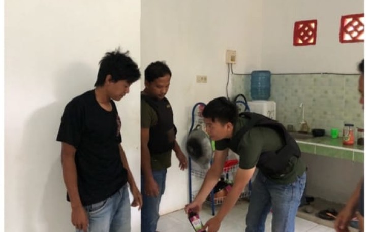 Giat Imbangan Operasi Pekat Nala, Polsek Batik Nau Amanakan Minuman Keras