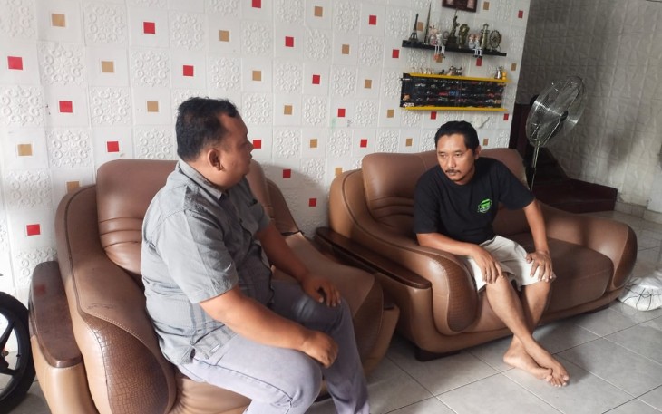 Polsek Giri Mulya Lakukan Koordinasi Bersama Pengurus Gereja Terkait Ibadah Jumat Agung dan Paskah