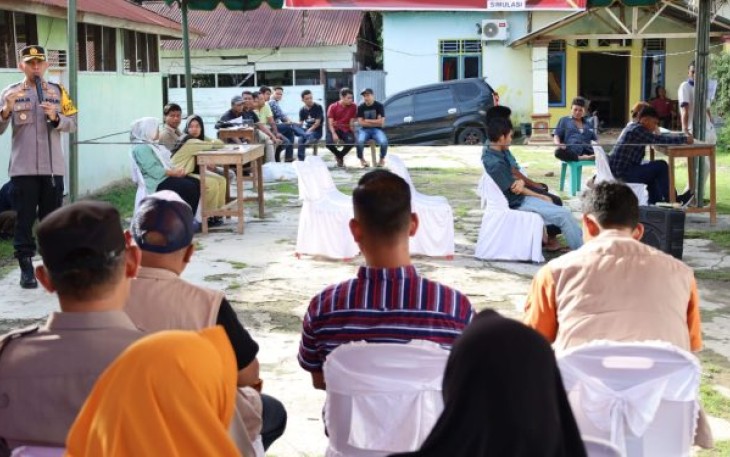 Kapolres Tapanuli Selatan (Tapsel), AKBP Imam Zamroni, SIK, MH, beri warning atau peringatan ke para petugas pemungutan suara di Pemilu mendatang, agar betul-betul teliti