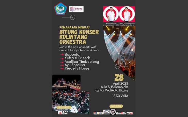 Pemkot Bitung Akan Menggelar Acara Musik