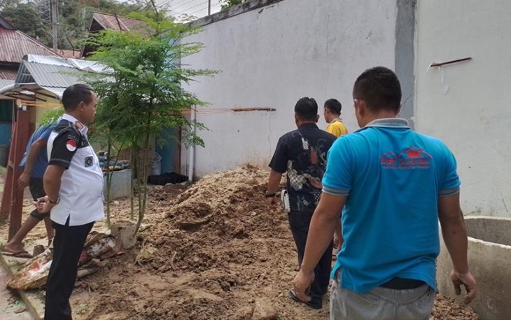 Kalapas Suliki, Kameswor gotong royong dengan warga binaan membuat Sumur baru.