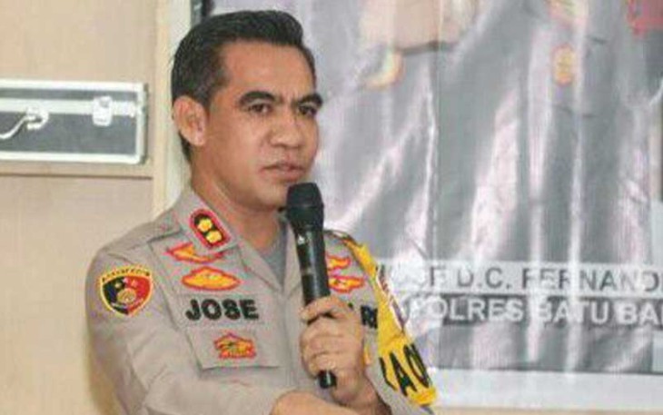 Kapolres Batu Bara AKBP Jose DC Fernandes, S.I.K