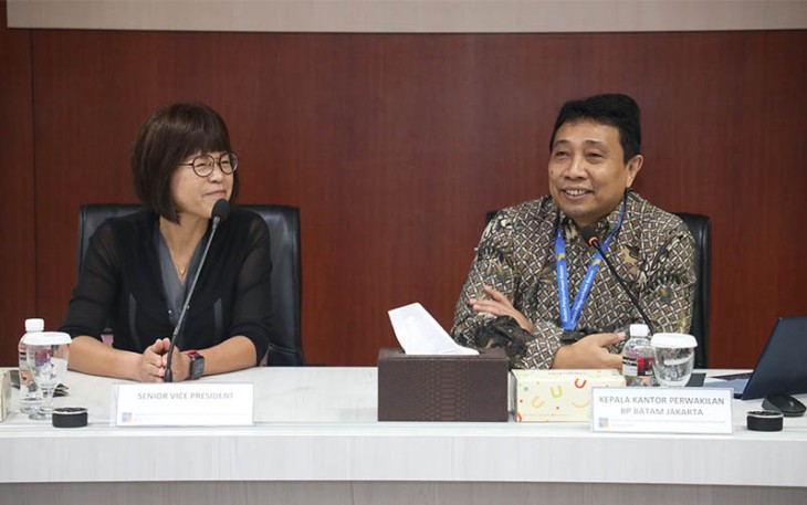 BP Batam saat menerima kunjungan Bizlink Internasional Corporation Taiwan, Jumat (4/8/2023).