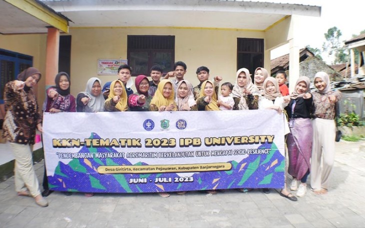Mahasiswa KKN-T Inovasi IPB Giritirta 2023