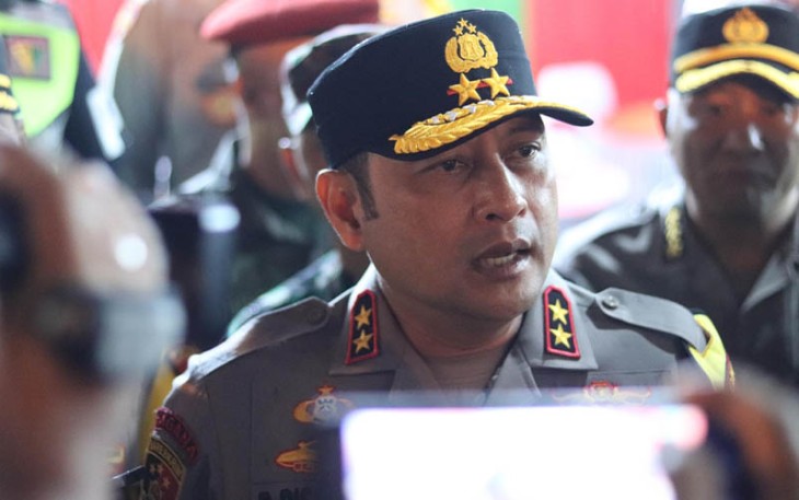 Kapolda Kalimantan Barat Irjen Pol Pipit Rismanto, S.I.K., M.H. beserta rombongan melakukan pengecekan ke beberapa gereja dan posko yang ada di beberapa titik wilayah Kota Pontianak, pada Minggu, (24/12).