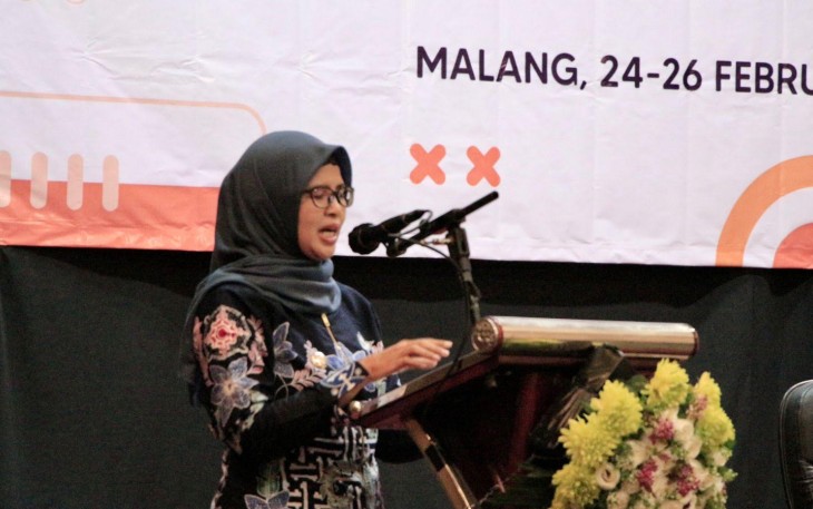 Bupati Blitar Rini Syarifah (Foto : Tim Klikwarta.com)